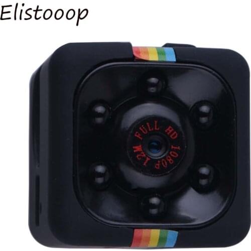 Mini Camera SQ11 HD Camcorder Night Vision 1080P Portable Car DV DVR Motion Detection Loop Recording Multifunction IR Camera