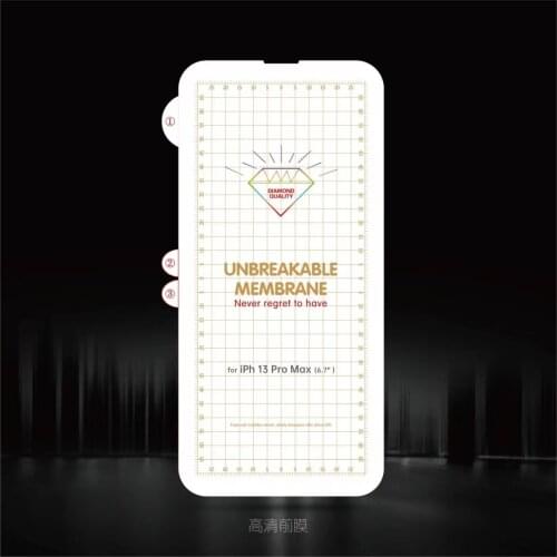 New UnBreakable Membrane TPU Hydrogel Film for iPhone 13 12 Mini Pro MAX Full Screen Protector for iphone 13 12 pro max