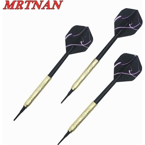 New 3 pieces/set of 14g professional darts high quality soft electronic darts hot selling indoor throwing game darts