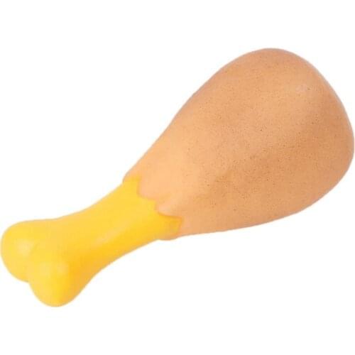 Pet Squeak Chew Toy Funny Chicken Leg for Small Large Dog Cat Puppy Sound Toy