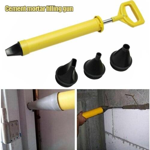 High Quality Caulking Gun Cement Lime Pump Grouting Mortar Sprayer Applicator Grout Multifunction ABS Filling Tools with Nozzles