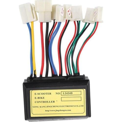 HobbyLane 24V 250W Electric Scooter Controller Scooter Motor Brush Controller for Electric Bicycle Accessories