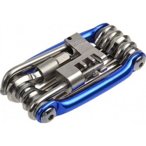 Folding Hex Wrench set 11-in-1 Clamp Phillips Slotted Hexagon Screwdriver Allen Wrench Hex Key Portable Bicycle Repair Tool Kit