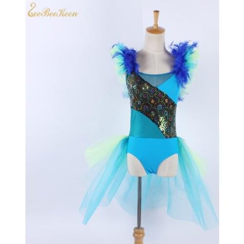 Adult Jazz Leotards Stage Performance Costume Dancer Professional Dance wear Child Modern Party sequins Dance Dress