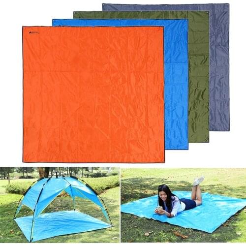 1PC Outdoor Anti Sand Beach Waterproof Mat Hiking Camping Picnic Sitting Blanket Portable Moisture Oxford Cloth 215*215cm Hot
