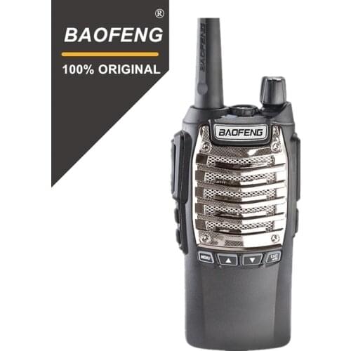 100% Original 8W Baofeng UV-8D Walkie Talkie KM UHF 400-480MHz Portable Radio Comunicador UV8D Interphone