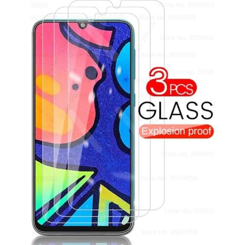 3Pcs 9h premium hd clear screen protectors tempered glass for samsung galaxy m21s 2020 sm-m217f/ds 6.4'' phone protective film