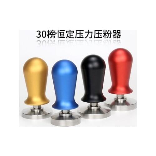 49mm/51mm/53mm /58mm Spring Powder Hammer Italian Coffee Tamper Powder Press 304 Stainless Steel Coffee Tamper
