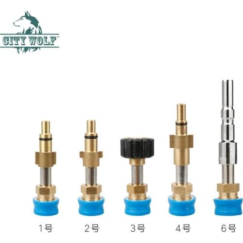 High pressure washer adaptor with G1/4 quick connect for lavor karcher nilfisk bosch black&deck AR partiot interscol huter