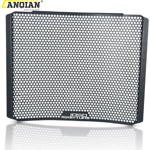 Motorcycle Accessories Aluminum Radiator Guard Protector Grille Grill Cover For 1050 Adventure 2015-2016 ADV. 1050Adventure