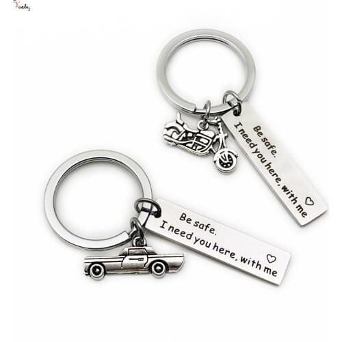 Drive safe keyring be safe I need you here with me familry is waitting for you keyring traffic safety