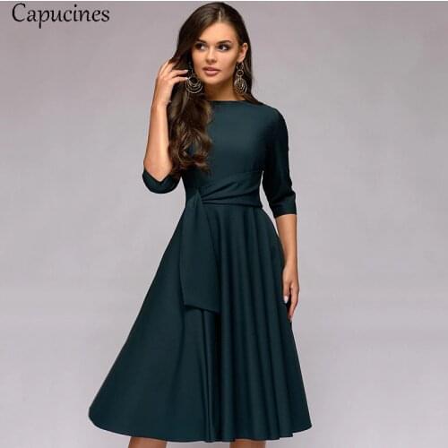 Зеленые летние платья Capucines China At AliExpress