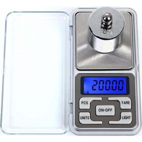 Electronic Digital Pocket Scale 0.01g Precision Mini Jewelry Weighing Scale Backlight Scales 0.1g for Kitchen 100/200/300/500g