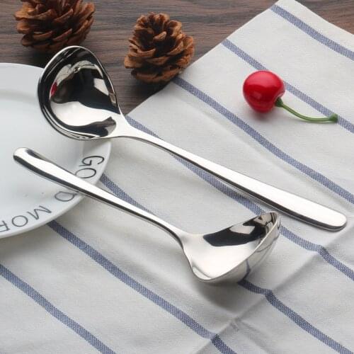 Spoon Kitchen Tools 304 Stainless Steel Household Long-handled Spoon Cooking Utensils Soup Spoon