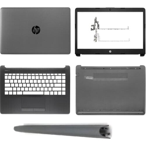 New for HP 14-CM 14-CK 14-DG 240 G7 245 246 G7 Series LCD Back Cover/Front Bezel/Hinges/Palmrst/Bottom Case Gray L44056-001