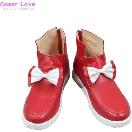 TouHou Project Fujiwara No Mokou Cosplay Shoes Boots Halloween Christmas Shoes