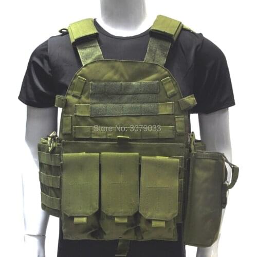 Hunting Military Tactical Camouflage Vest Wargame Body Molle Armor Hunting Vest CS Outdoor Jungle Equipment