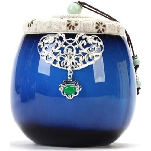 Funeral Urn for Adult Ashes Cremation Urns for A Small Amount Human Ashes Ceramics Moisture Proof Handcrafted