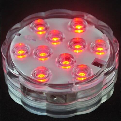 LED Submersible candle Remote Control Waterproof decorative candle Wedding Party Decoration Floral Vase Base Light Hookah Lamp