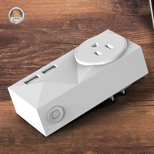 US WiFi Smart Electrical Outlet Plug Power Strip Wireless Voice Control With USB Wall Socket With Alexa Google Home Smart Home