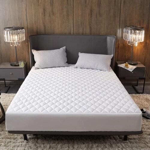 Waterproof Quilted Mattress Cover Thicken Filling Queen Size Fitted Bed Sheet couverture de lit Mattress Protector180*200
