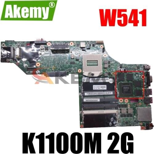 W541 Motherboard Mainboard For Thinkpad W541 W540 Laptop FRU 00HW121 00HW137 04X5332 04X5300 12291-2 48.4L013.021 GPU:K1100M 2G