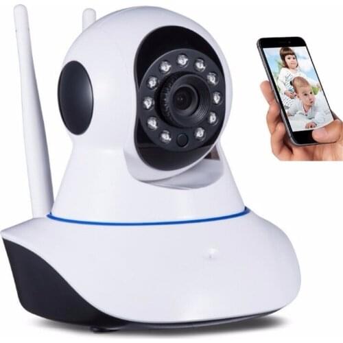 WiFi IP Camera Wireless Home Security Camera Pan Tilt HD 720P 2-way Audio Night Vision H.264 ONVIF Remote Alarm System 216PCS