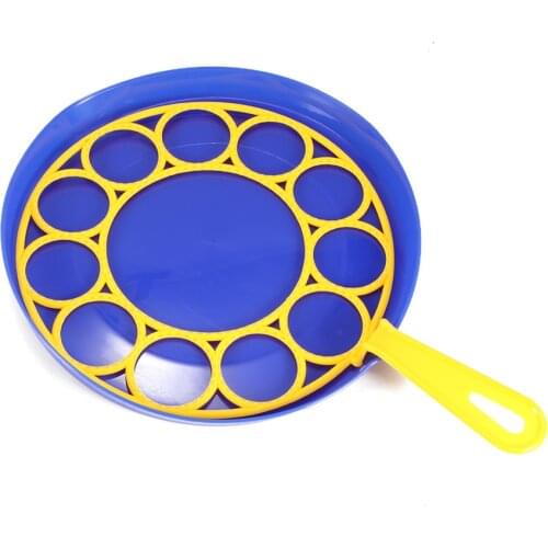 Multiple Bubble Wand Funny Bubbles Maker Ainbows Sunlight Large Bubble Soap Tools Toy Big Bubble Ring Children Outdoor Toys