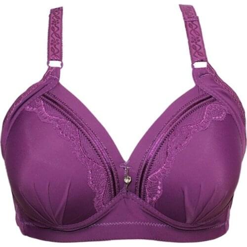 Plus Size Bra Large Size B C Cup Minimizer Bra Women Push up Bralette Lingerie Wirefree Underwear Breathable