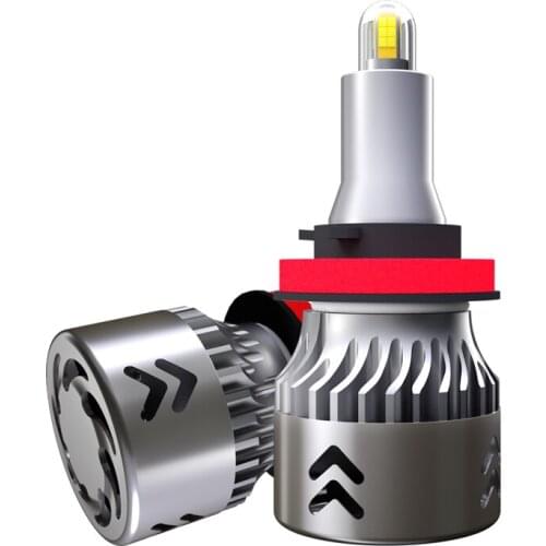 2019 NEW Car Light Bulbs H1 H7 H8 H11 HB3 9005 HB4 9006 Led Car Headlights 4-sides Automotive Fog Lights 2Pcs