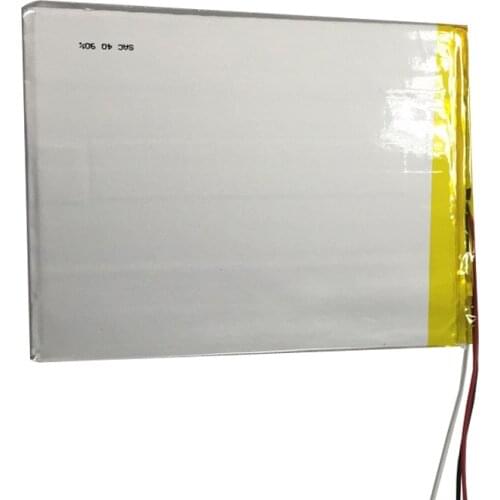 3.7V 5500mAh 3 wire Lithium 3595130 Tablet PC Battery with protection board Polymer battery