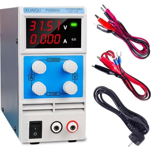 7 Types 3/4 Digits Adjustable Power Supply Digital Display DC Voltage Regulator Switching laboratory Bench Power Source AC 220 V
