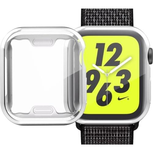 Watch Cover case For Apple Watch series 5 4 3 2 1 case 44mm 42mm 40mm 38m Slim TPU Protector case for apple watch 4 44MM 40MM
