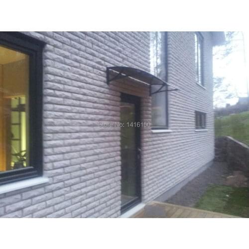 DS80200-P,deep80cm,wide200cm,,32"x80",engineering plastic with polycarbonate board door awning,easy to install door awning