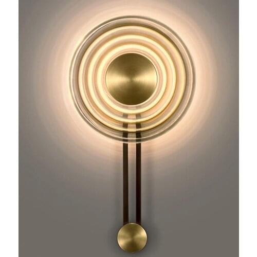 Crystal wall lights crystal wall sconce lighting rope bedroom light dining room aisle bedroom bedside wall lamp