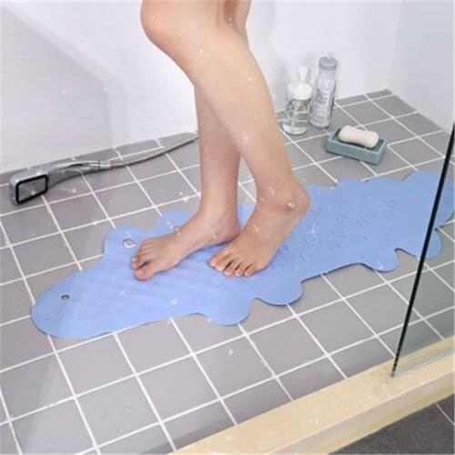Cartoon Crocodile Shape Bathroom Mat Cute Safe Sucker Comfortale Non-slipToilet Shower Bathtub Carpet Entrance Door Rug Bath Mat