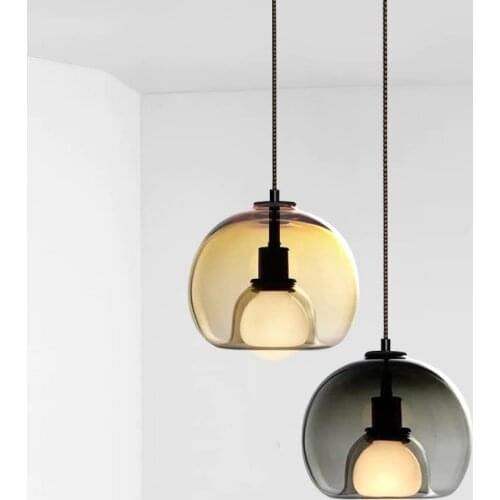 Postmodern creative living room pendant lamp art bedside bedroom den study bar designer pendant light E27 110V 220V 230V
