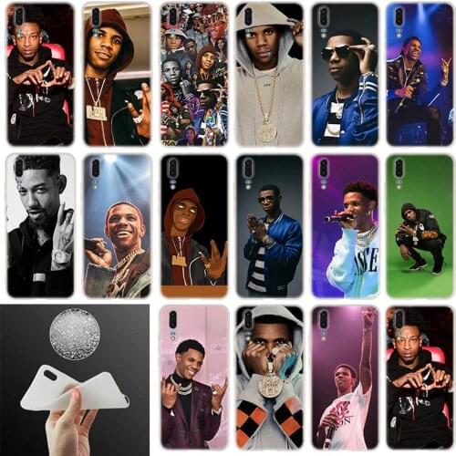 Soft silicone Case For Huawei P40 P30 P20 Pro P10 Plus Lite P Samrt Z 2019 E 2020 A Boogie wit da Hoodie