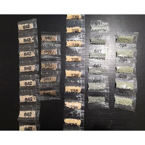 Kexinzu 5D Diamond Painting Embroidery Mosaic Accessory Tools Resin Diamonds Stone 447 Color Square Round Drill For Miss Stone