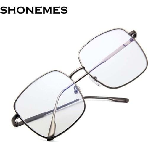 New Big Metal Frame Optical Eyeglasses Square Men Women Polygon Glasses Decoration Clear Female Eyewear Frames