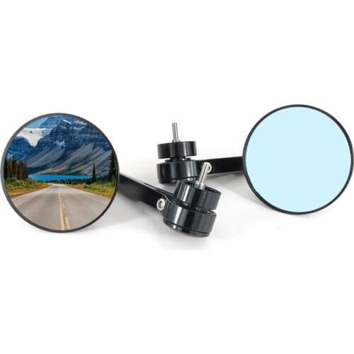 Fit For KAWASAKI Versys 1000 650 ZZR1200 ZX-9R Z900 Z800 Z750 Z250 Z125 Rear View Side Mirrors Handle Bar End Mirror Cafer Racer