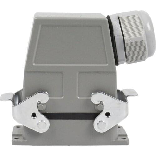 Rectangular Heavy-duty Connector 16A Waterproof Aviation Plug HEE-10 18 32 Hole 46 Bit 64P 92 Core MC/FC