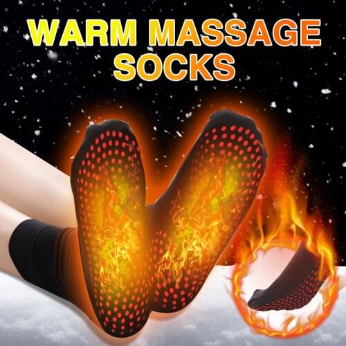 Self-heating Magnetic Socks for Women Men Self Heated Socks Tour Magnetic Therapy Comfortable Winter Warm Massage Socks