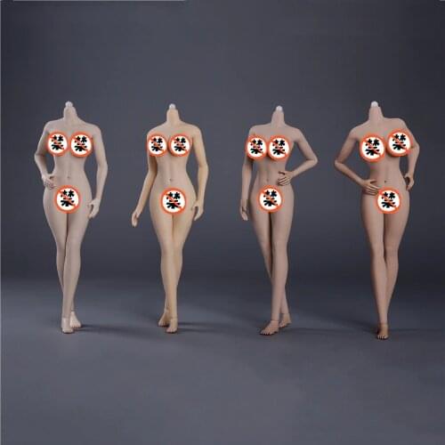 1/6 Scale Figure Super Flexible European Big bust Female Seamless Body JIAOU DOLL 3.0 POM Skeleton JIAOUDOLL Body