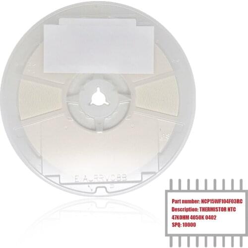 My Group Asia 10000PCS Surface Mount 100KOHM 4250K 0402Temperature Sensors NTC Thermistors in Stock