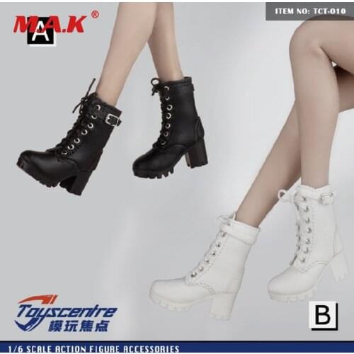 1/6 TCT-010 high-heeled boots sandals medium tube womens boots various colors 12-inch womens dolls are available in stock