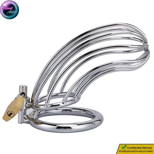 1 Set Iron Male Chastity Lock Dick Penis Cage Adult Sex Toys for Women Gay Men Couples Travel BDSM Bandage Game Play Products