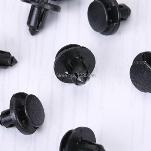 100PCS Bumper Clip Push-Type Retainer A20349 For Nissan GT-R Maxima Sentra Versa 1.8L 2.5L 3.0L 01553-09611