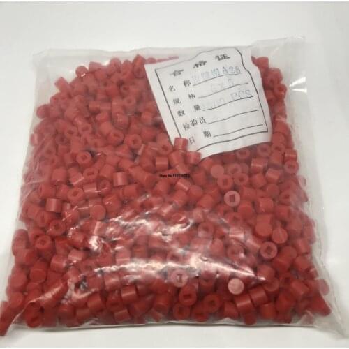 1000PCS RED Cap For 5.8X5.8 7X7 8.5X8.5 Latching Switch Self-lock Push button Switch
