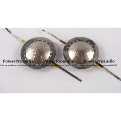 2PCS 8 ohm Tweeters Diaphragm , voice coil Repair Kit VC 25.5mm 25.4mm Kit